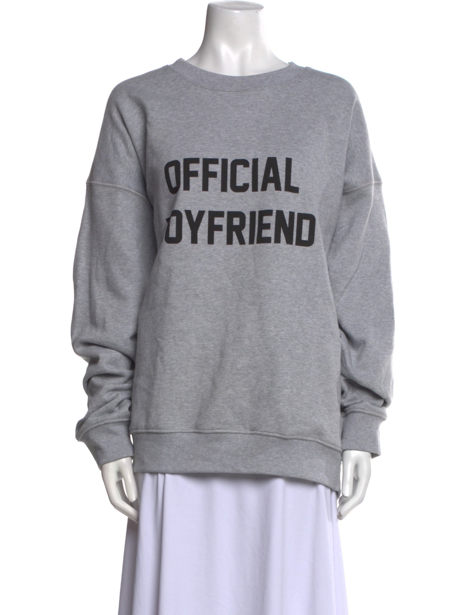 Reformation Graphic Print Crew Neck Sweatshirt