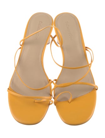 Reformation Leather Slides