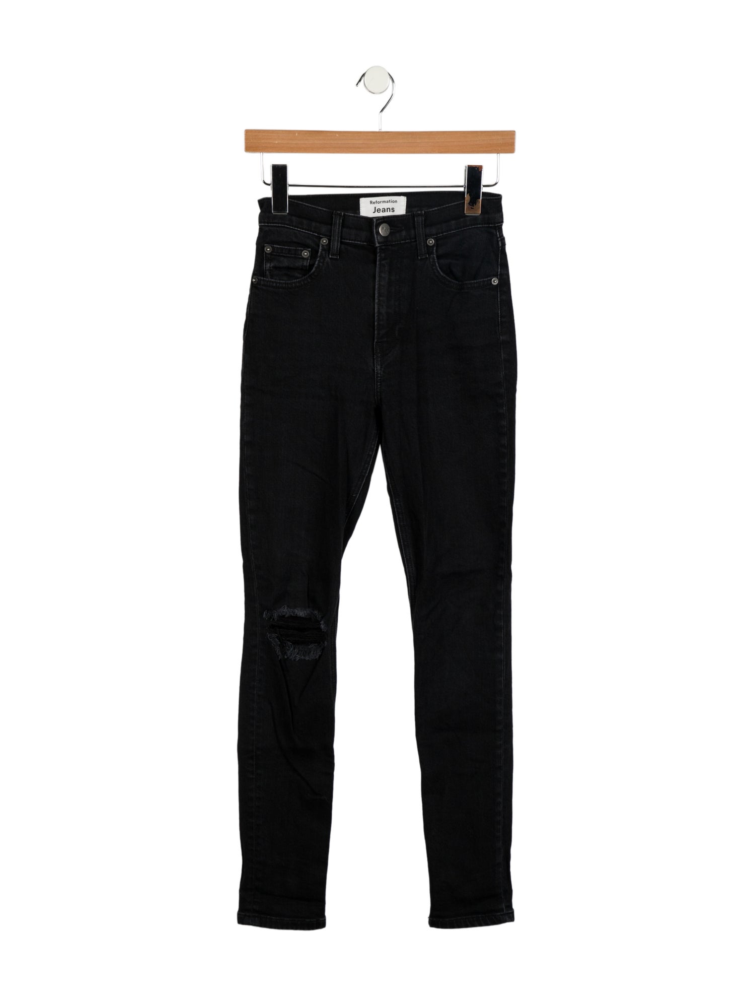 Reformation Mid-Rise Skinny Leg Jeans