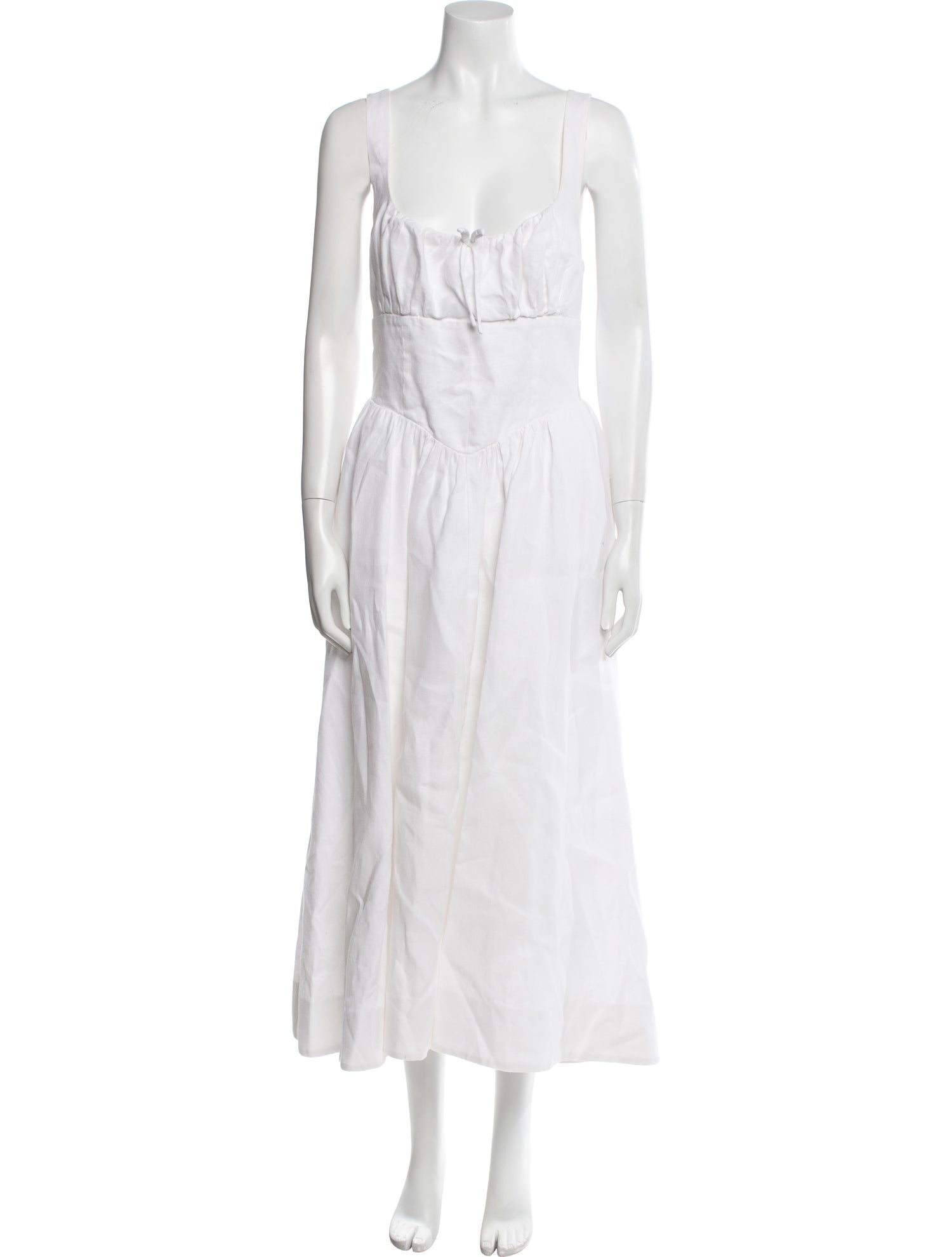Reformation Linen Long Dress