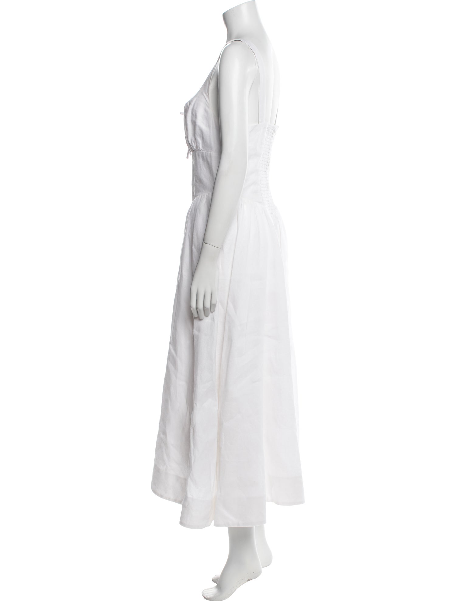 Reformation Linen Long Dress