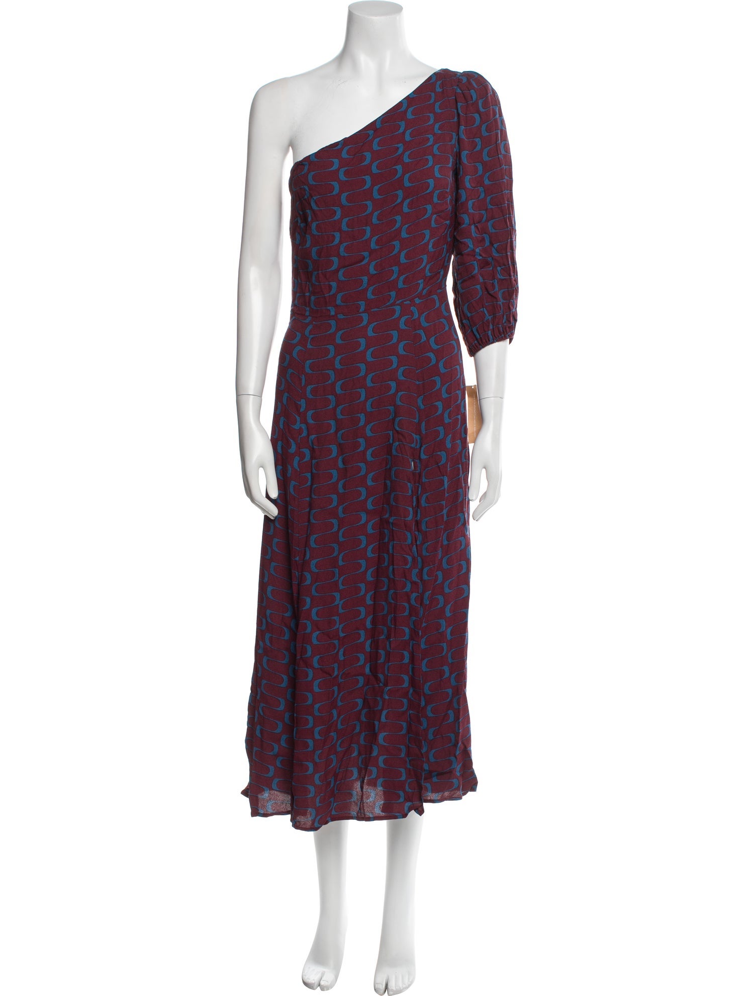 Reformation Printed Long Dress