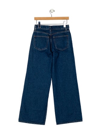 Reformation Mid-Rise Wide Leg Jeans