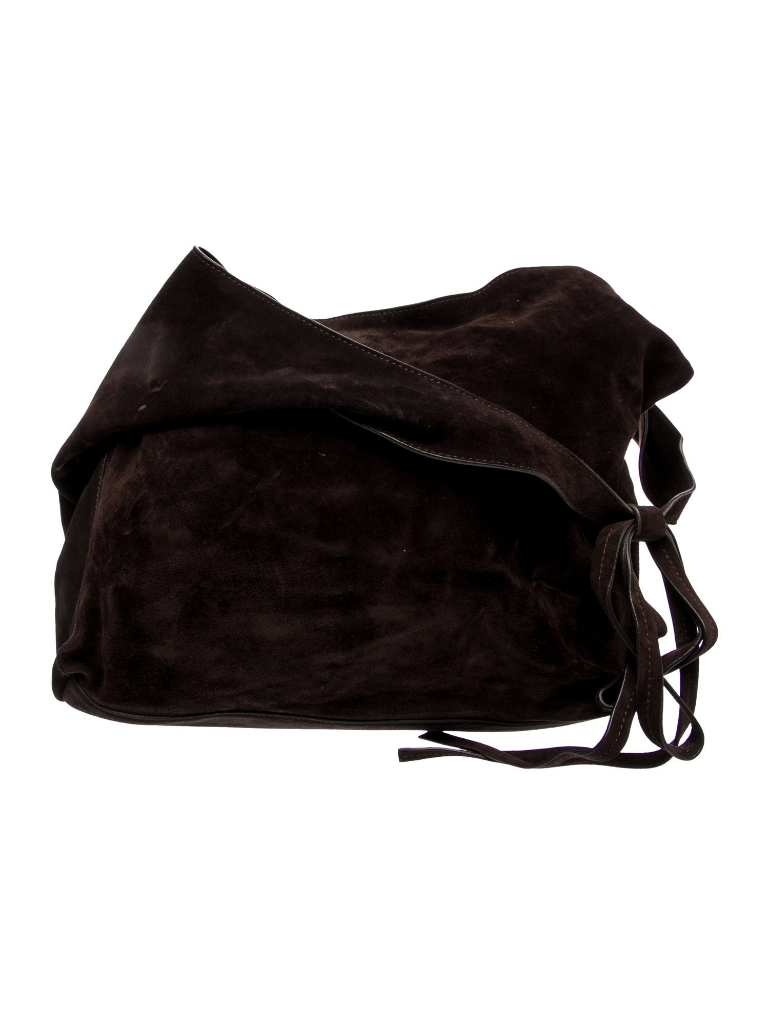 Reformation Suede Messenger Bag