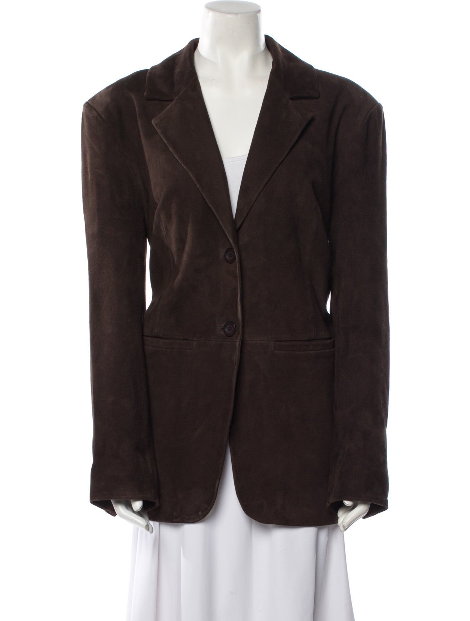 Reformation Leather Blazer