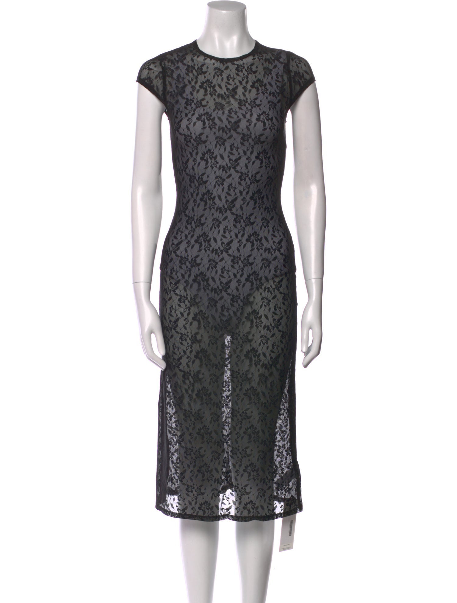 Reformation Lace Pattern Midi Length Dress