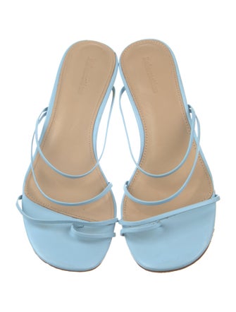 Reformation Leather Slides