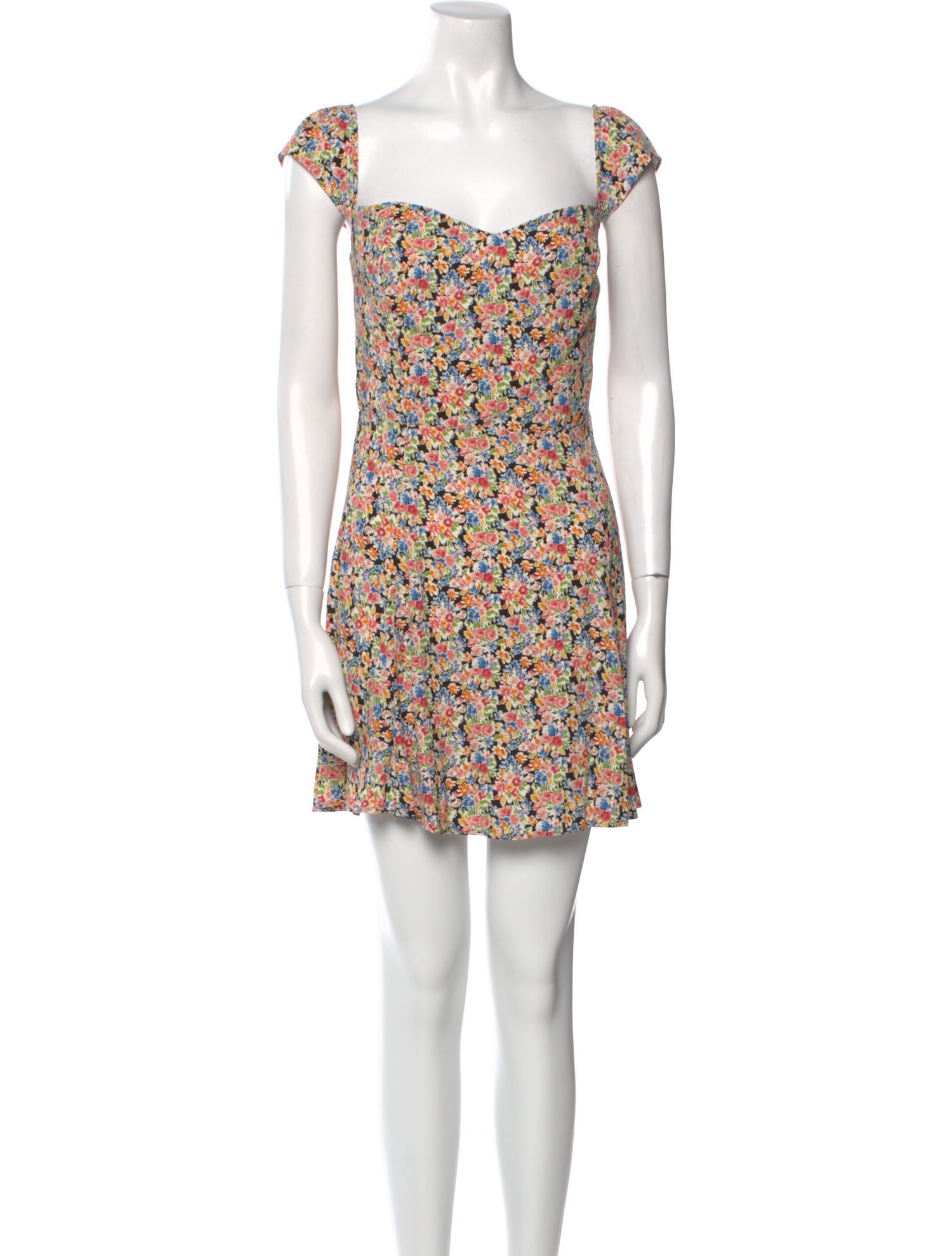 Reformation Floral Print Mini Dress w/ Tags