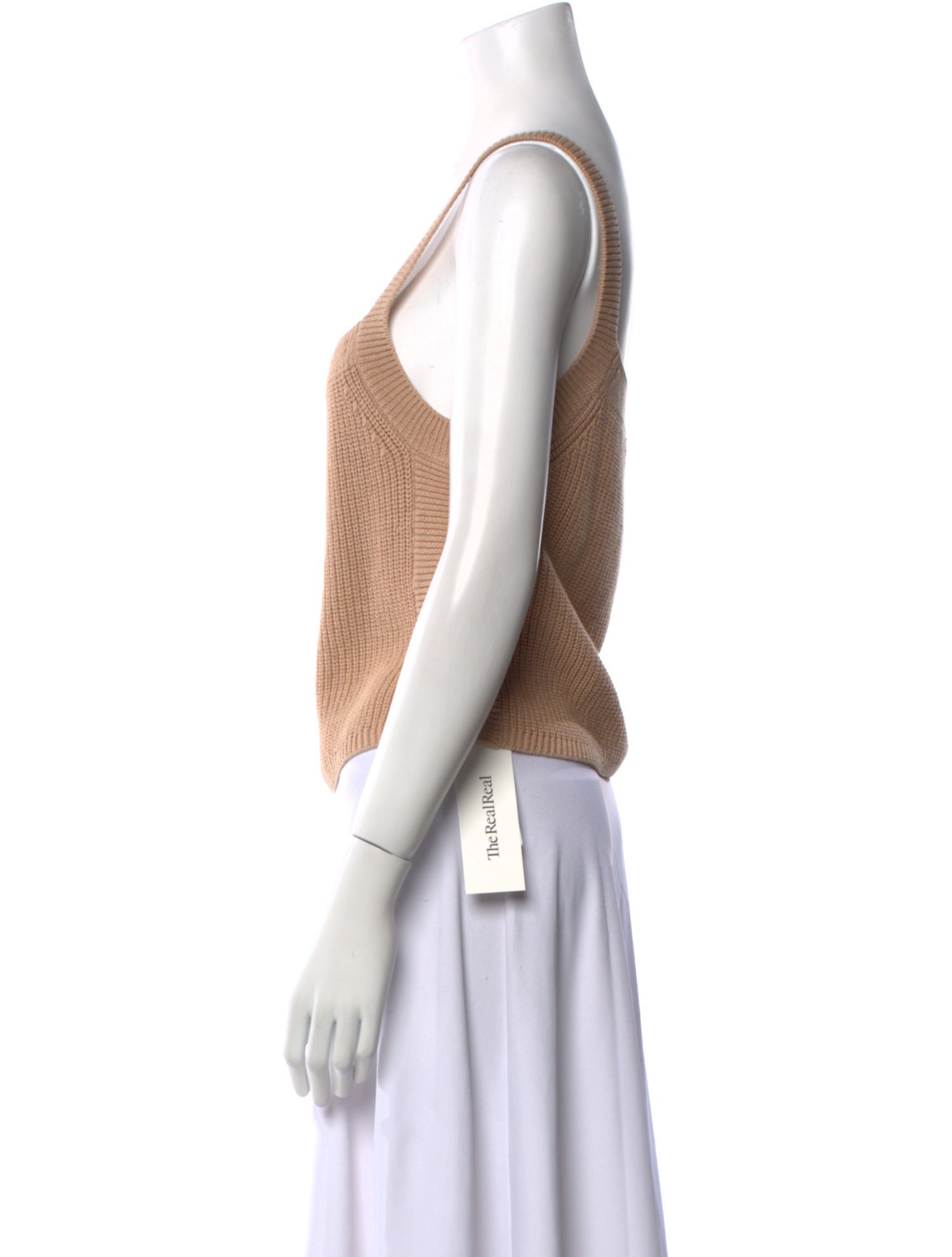 Reformation Square Neckline Sleeveless Crop Top