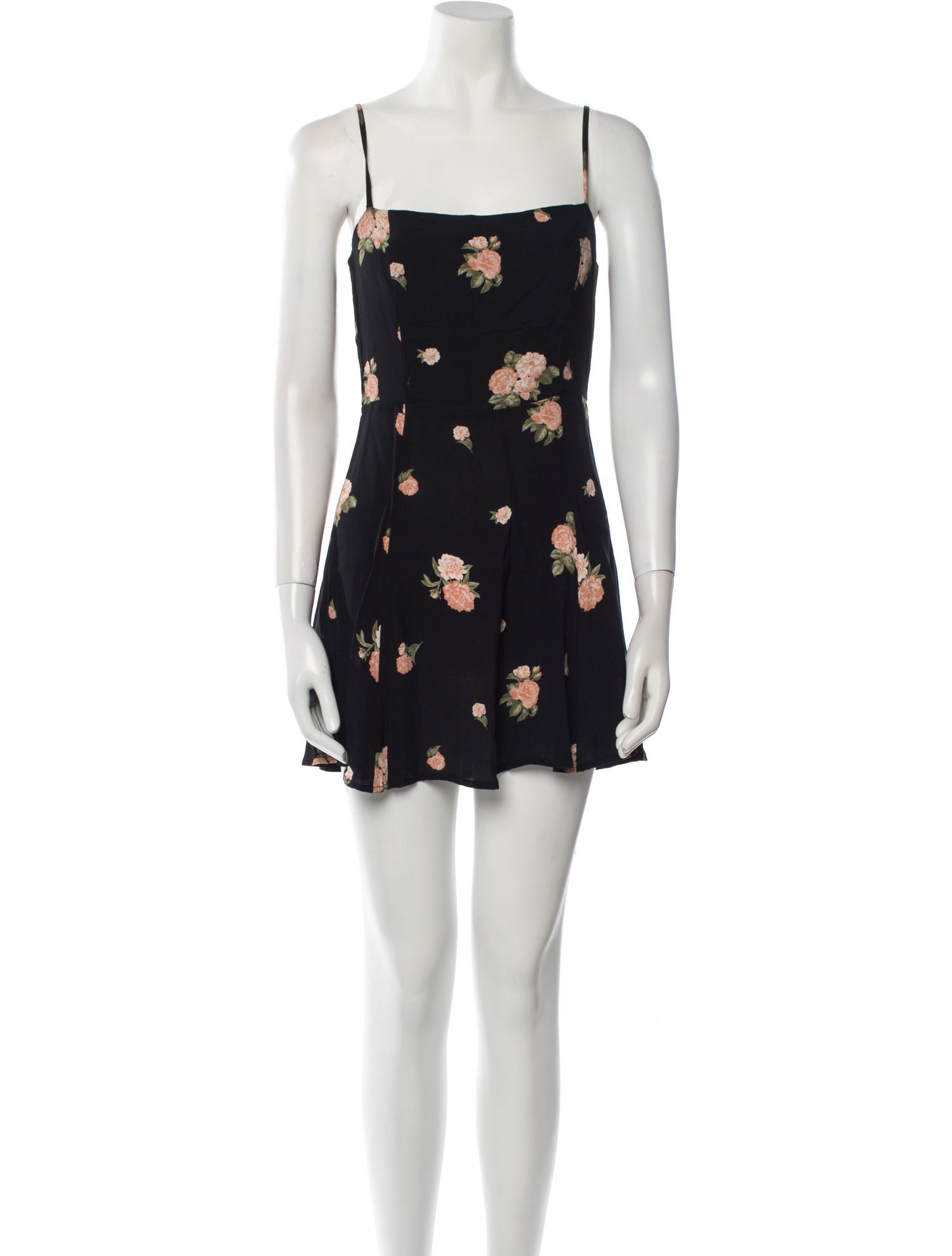 Reformation Floral Print Mini Dress