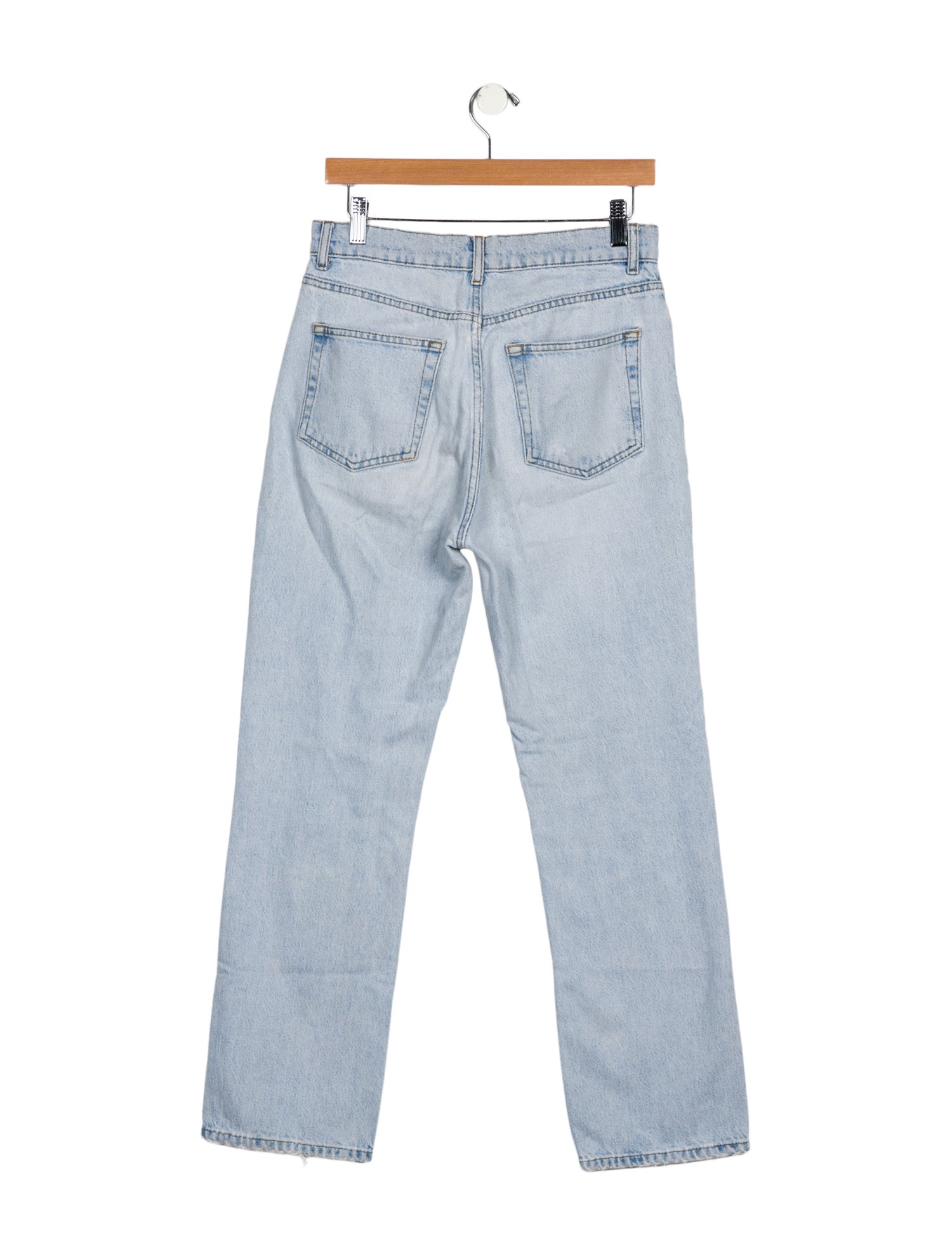 Reformation High-Rise Straight Leg Jeans