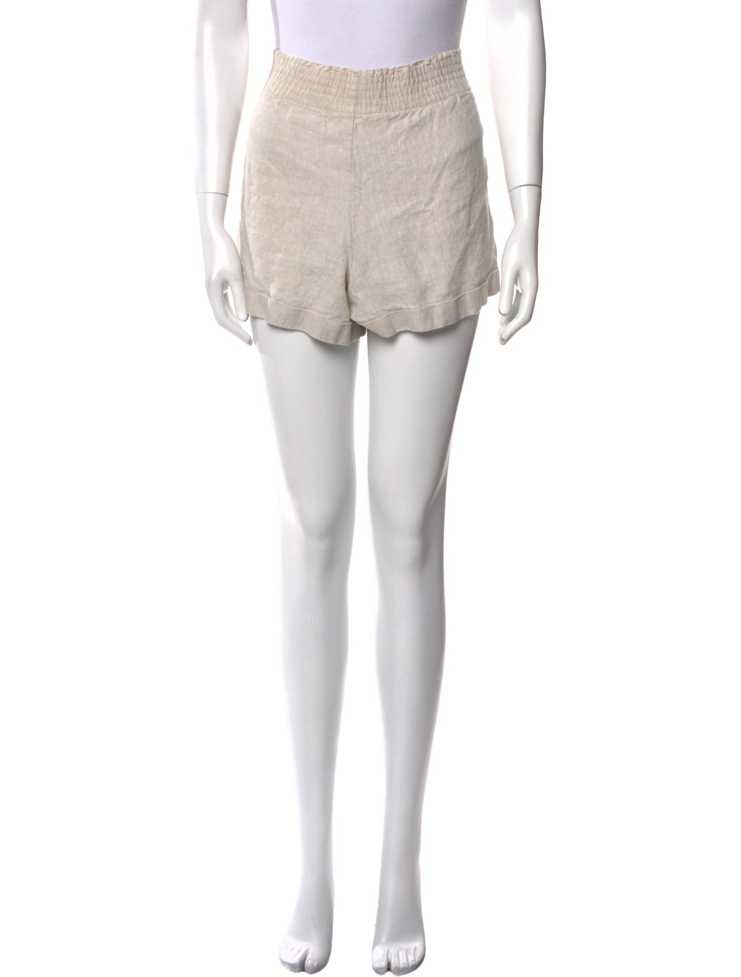 Reformation Linen Mini Shorts