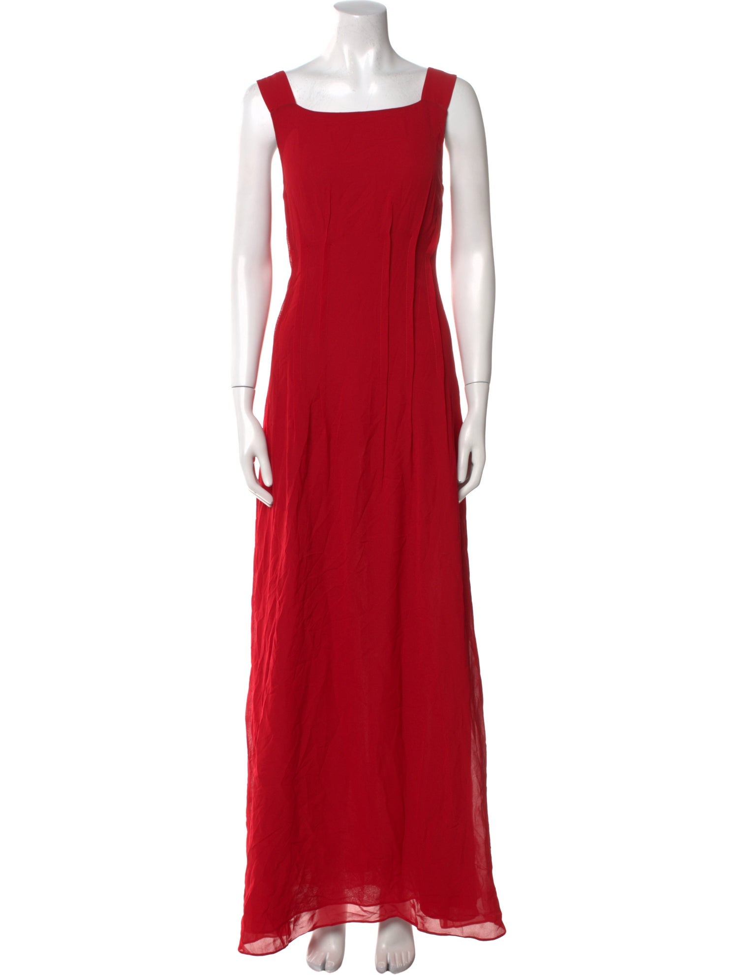 Reformation Square Neckline Long Dress