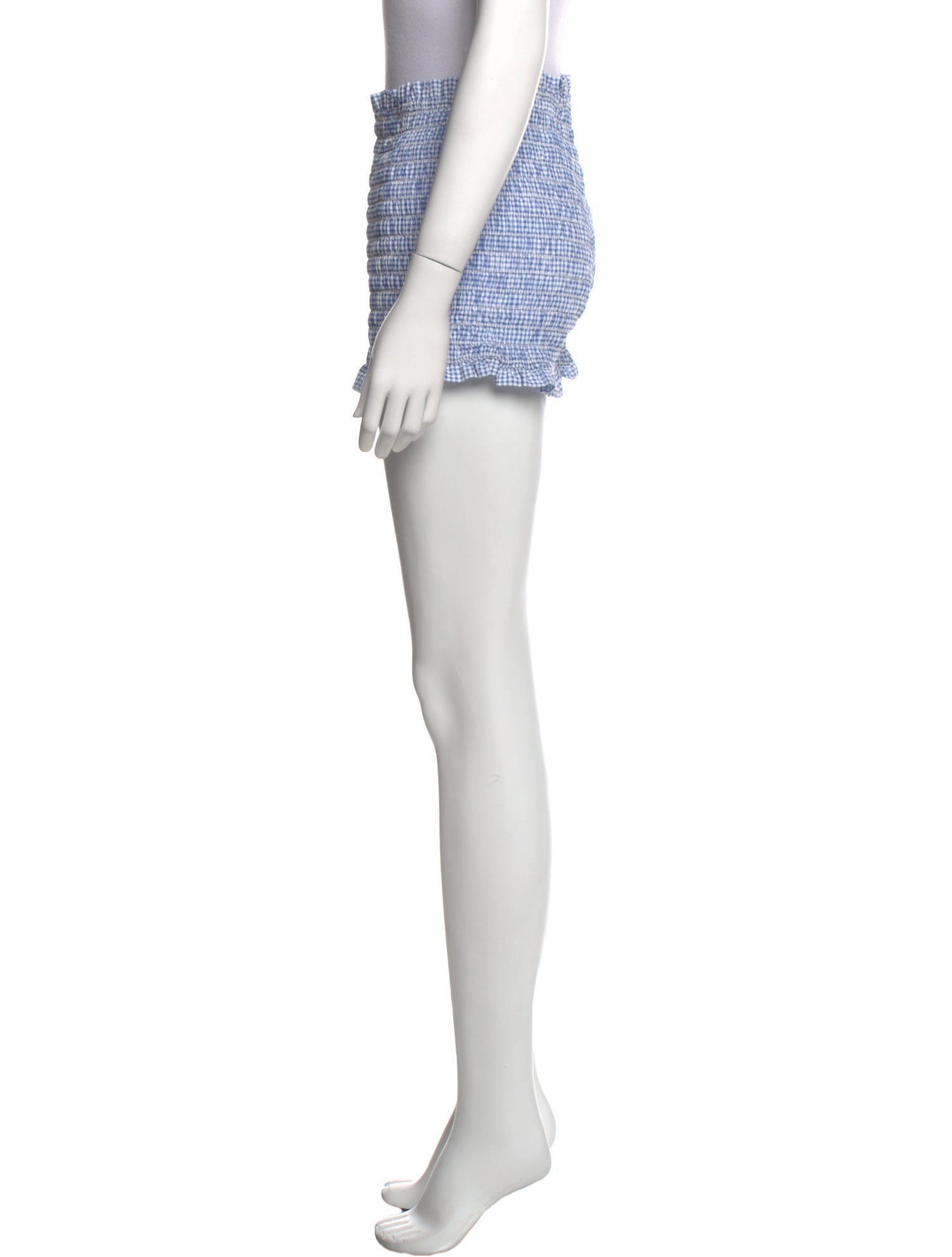 Reformation Plaid Print Mini Shorts w/ Tags