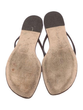 Reformation Suede Slides
