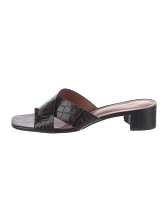 Reformation Leather Slides
