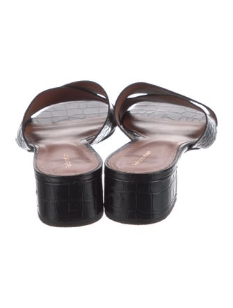 Reformation Leather Slides