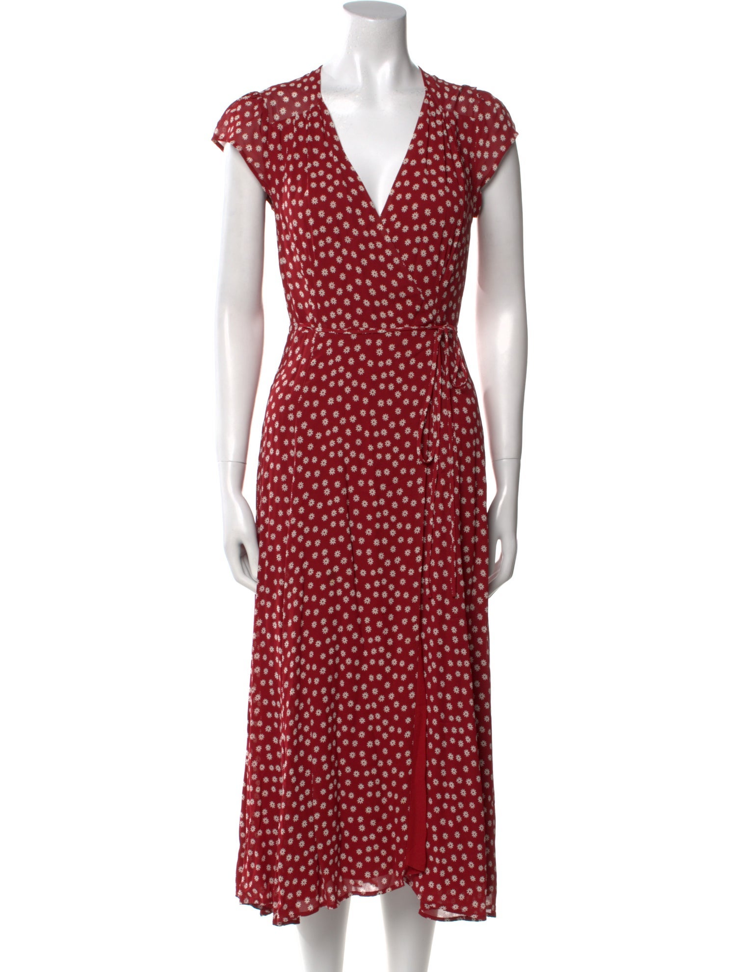 Reformation Floral Print Long Dress