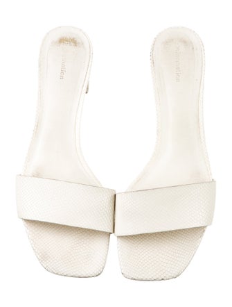 Reformation Leather Slides