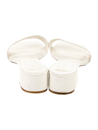 Reformation Leather Slides