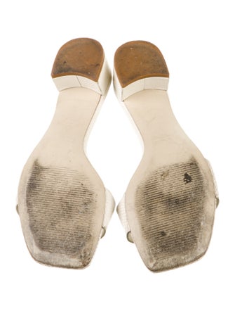 Reformation Leather Slides