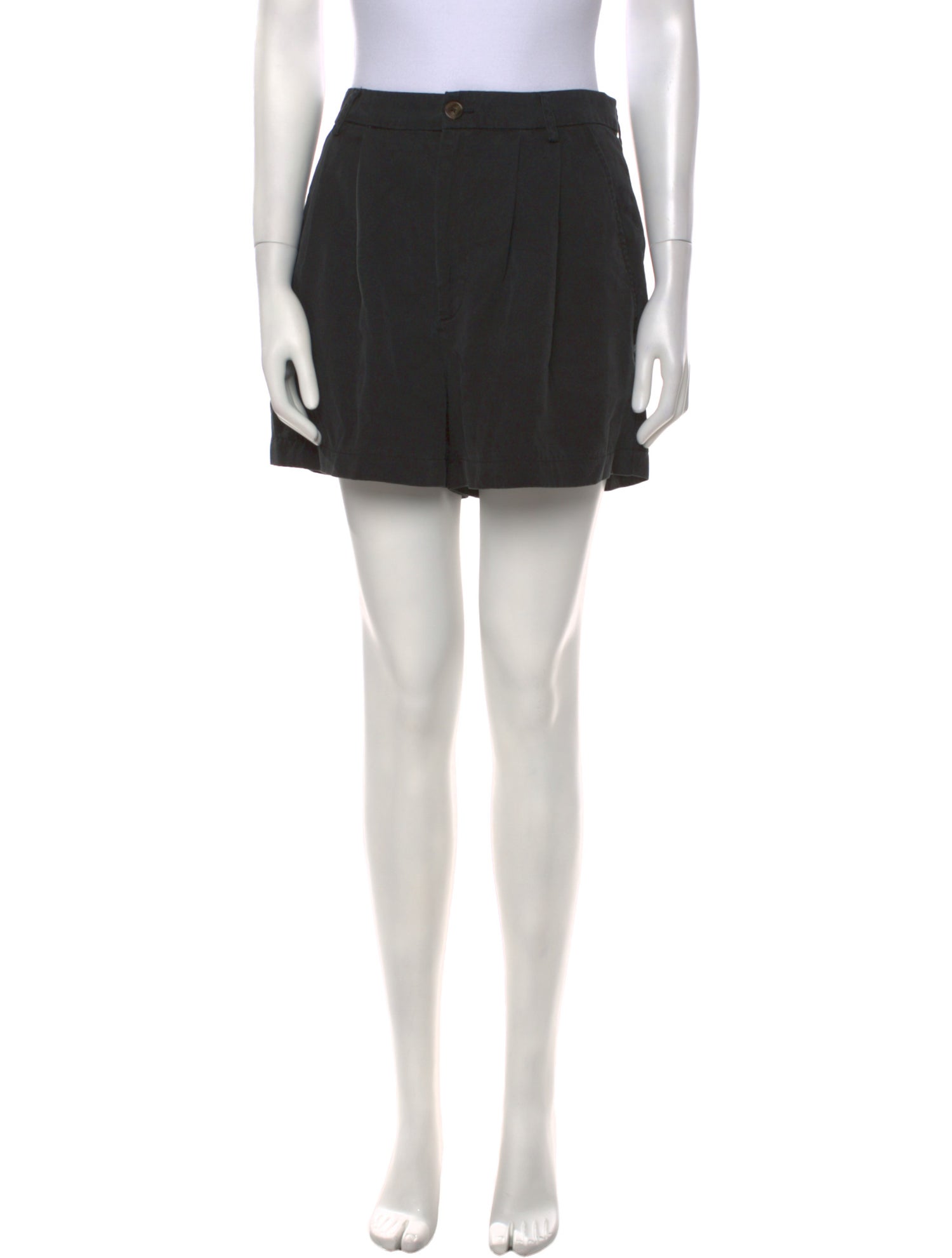 Reformation Silk Mini Shorts