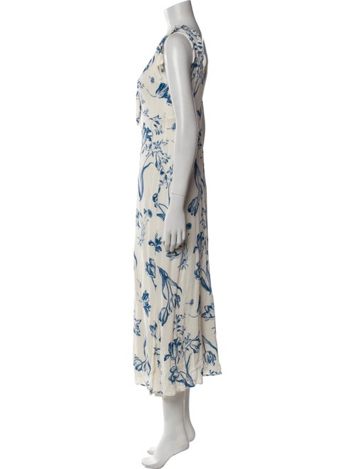 Reformation Printed Long Dress