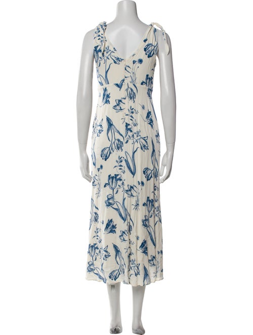 Reformation Printed Long Dress