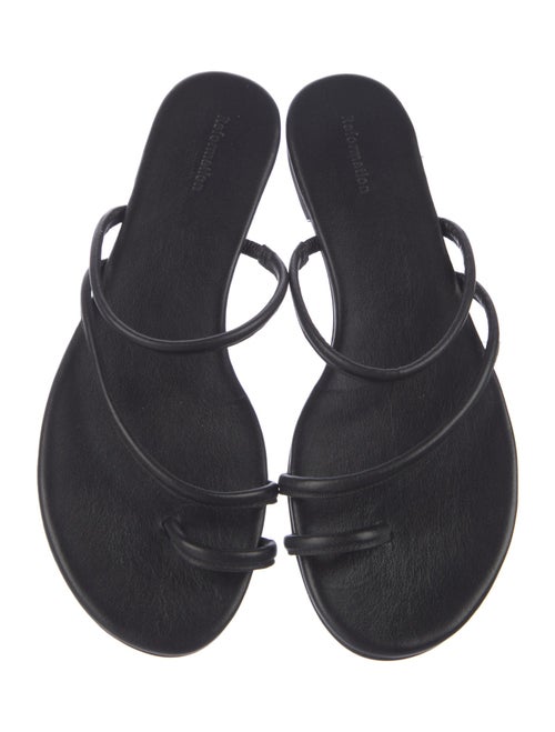Reformation Leather Slides