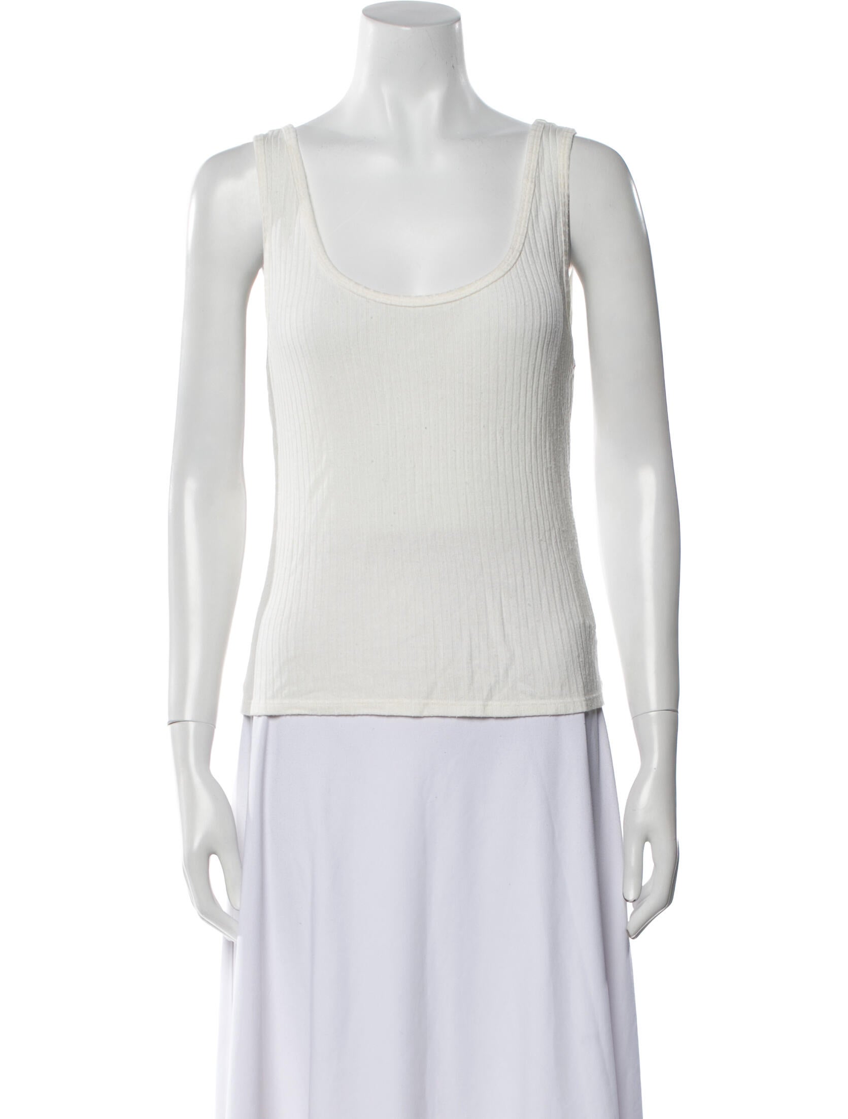 Reformation Scoop Neck Sleeveless Top