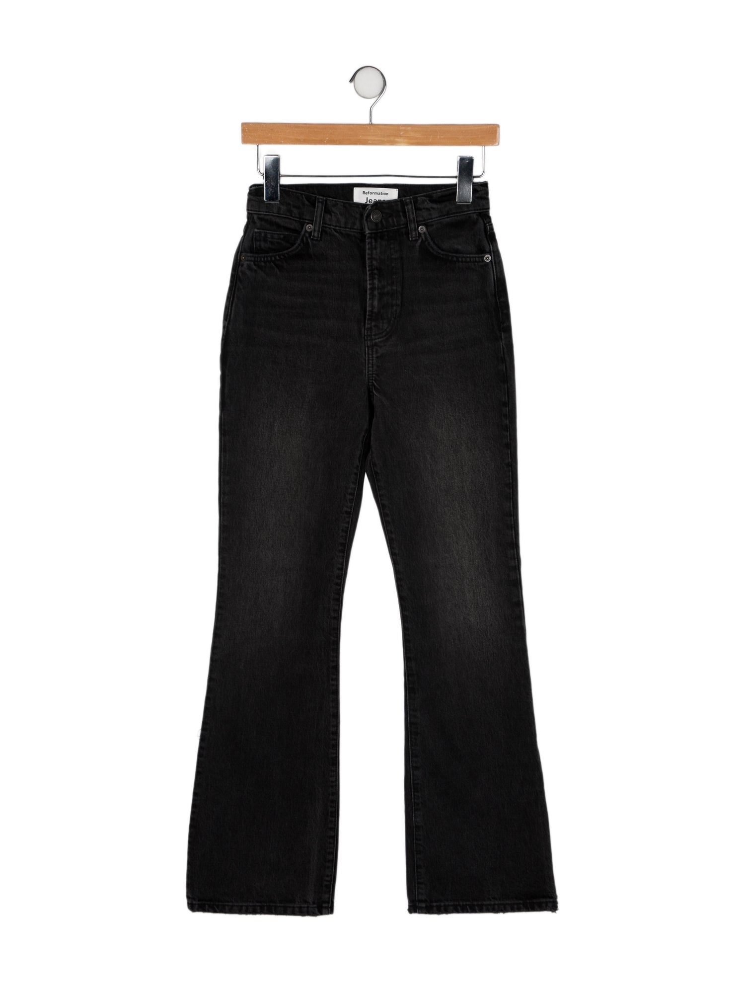 Reformation Mid-Rise Straight Leg Jeans