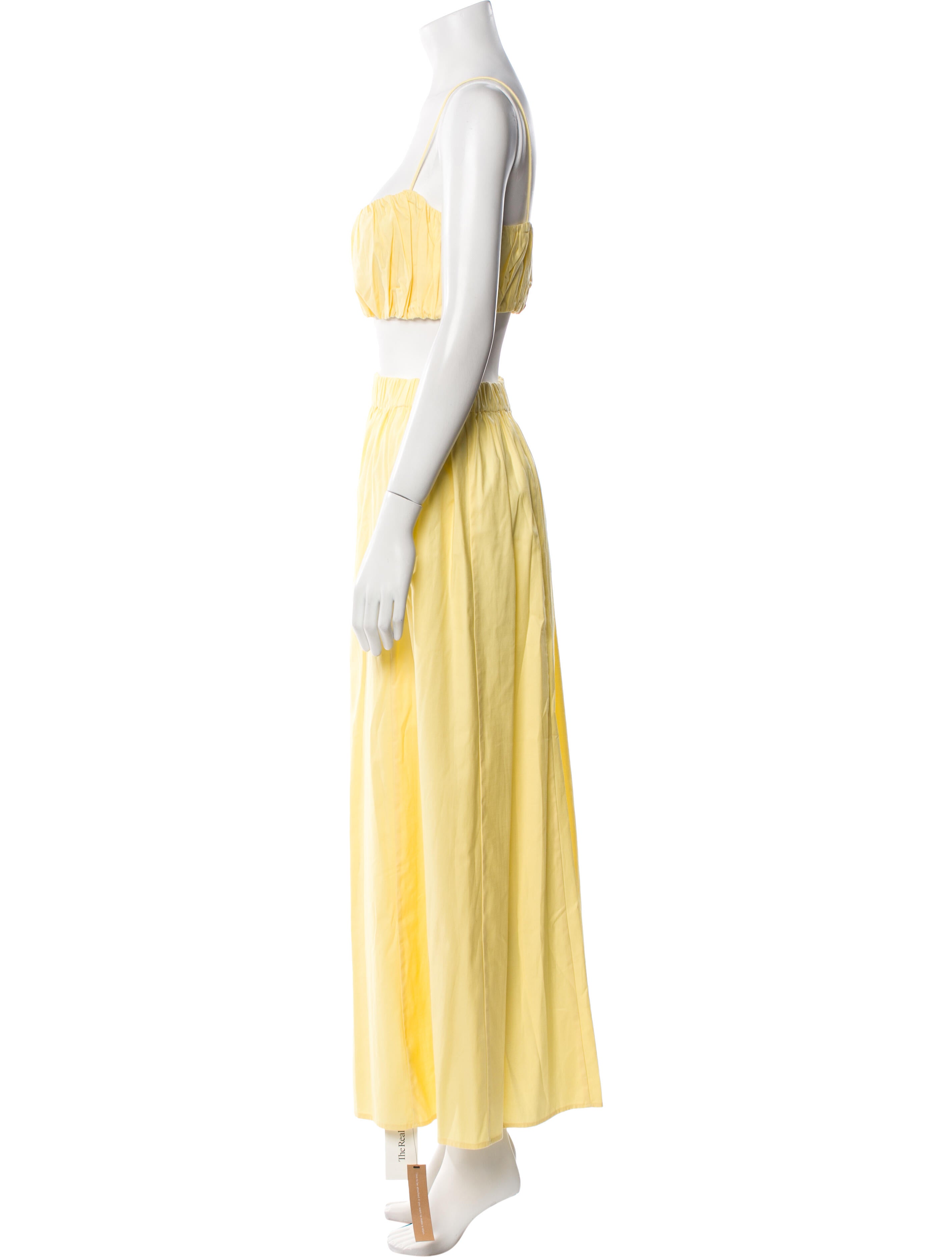 Reformation Embroidered Accent Skirt Set w/ Tags