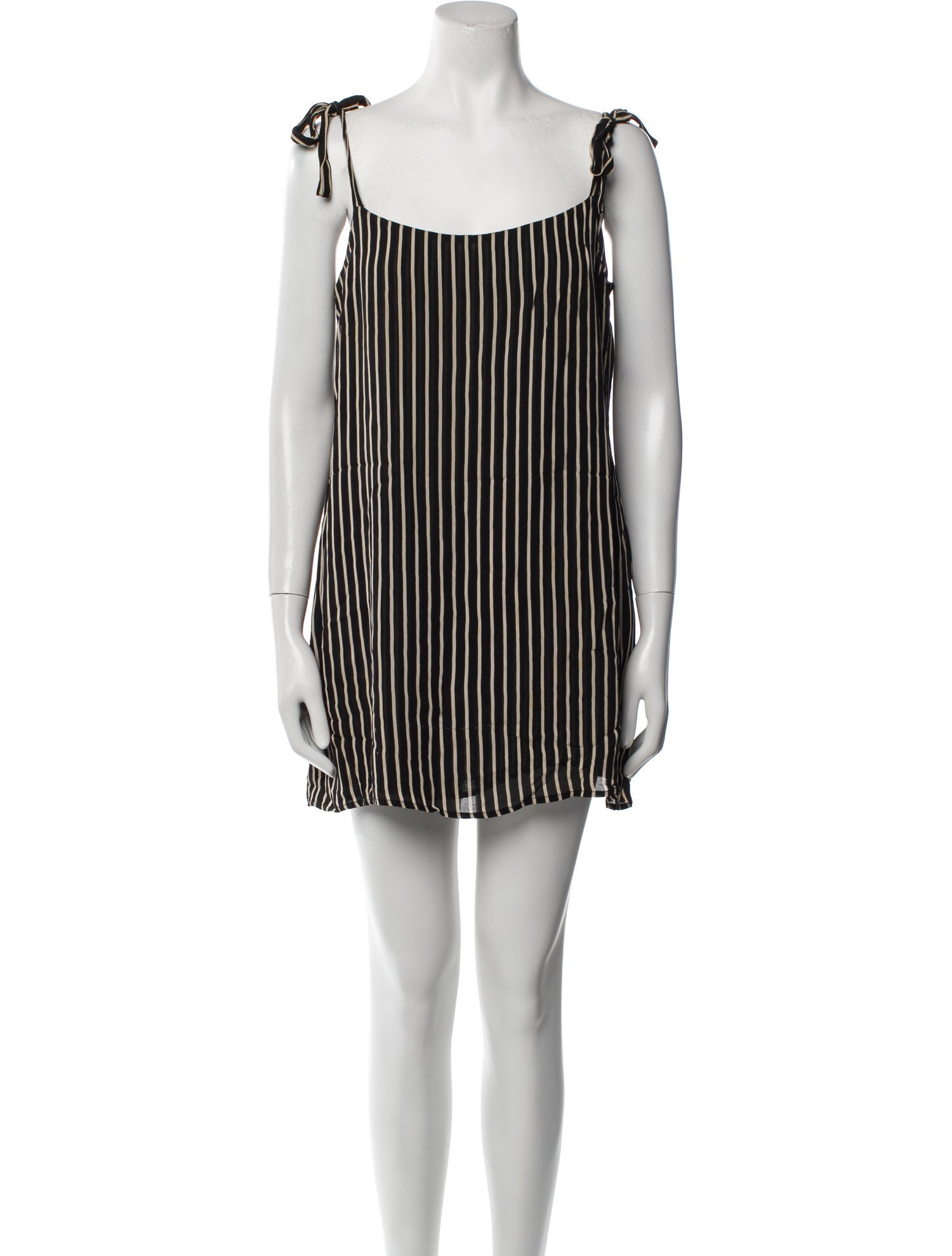 Reformation Striped Mini Dress