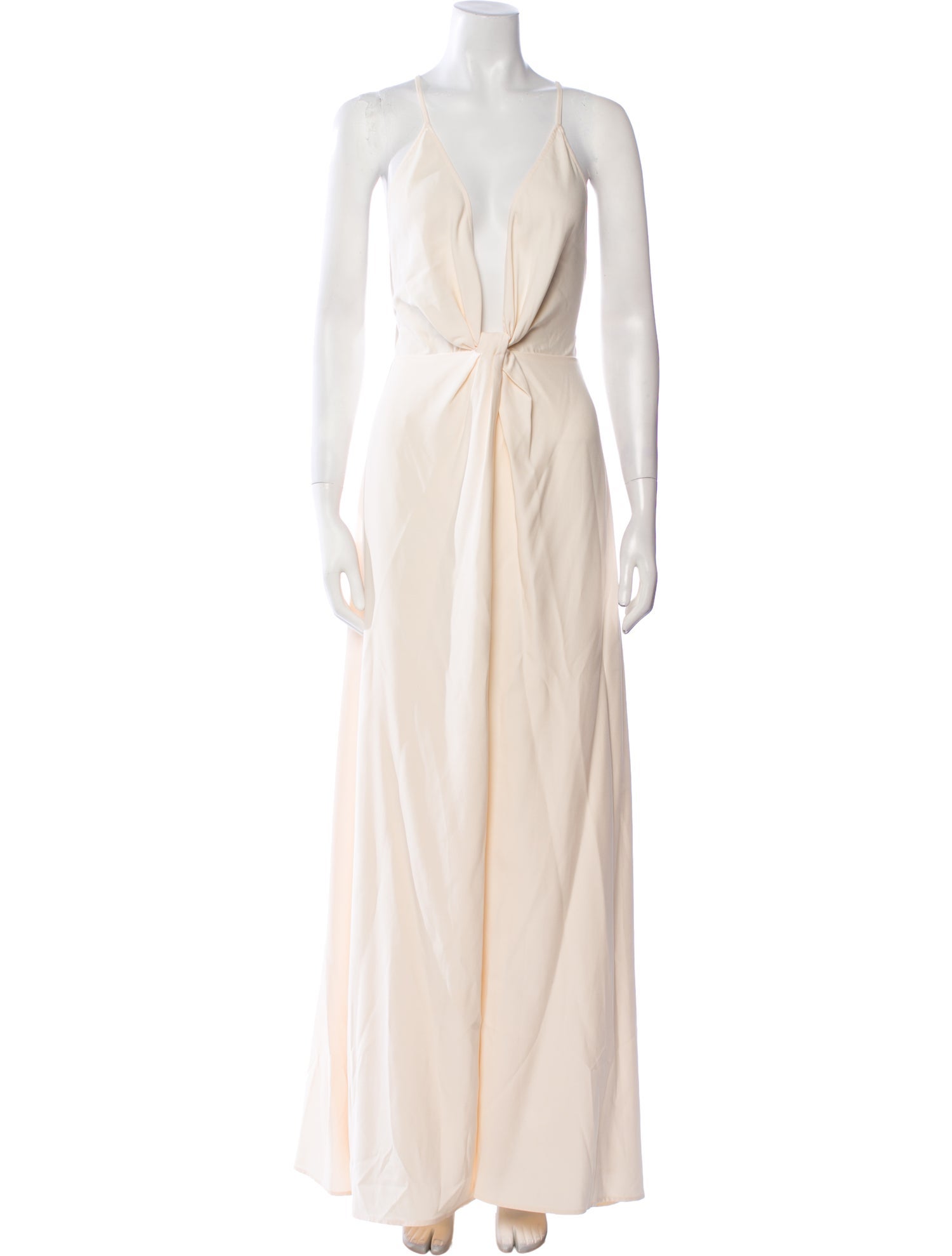 Reformation Silk Long Dress