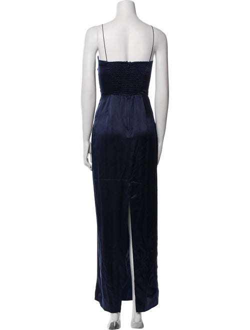 Reformation Silk Long Dress