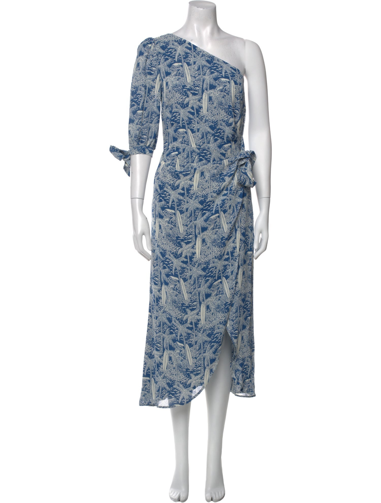 Reformation Floral Print Long Dress