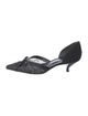 Reformation Satin D'Orsay Pumps