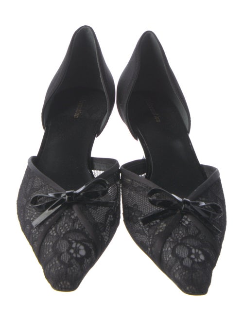 Reformation Satin D'Orsay Pumps