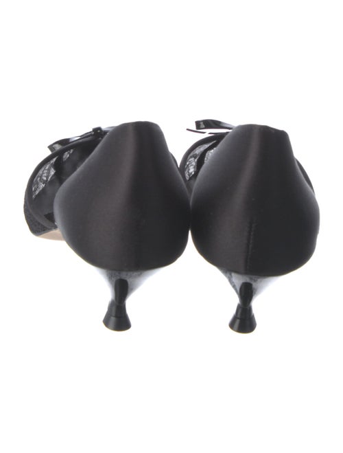 Reformation Satin D'Orsay Pumps