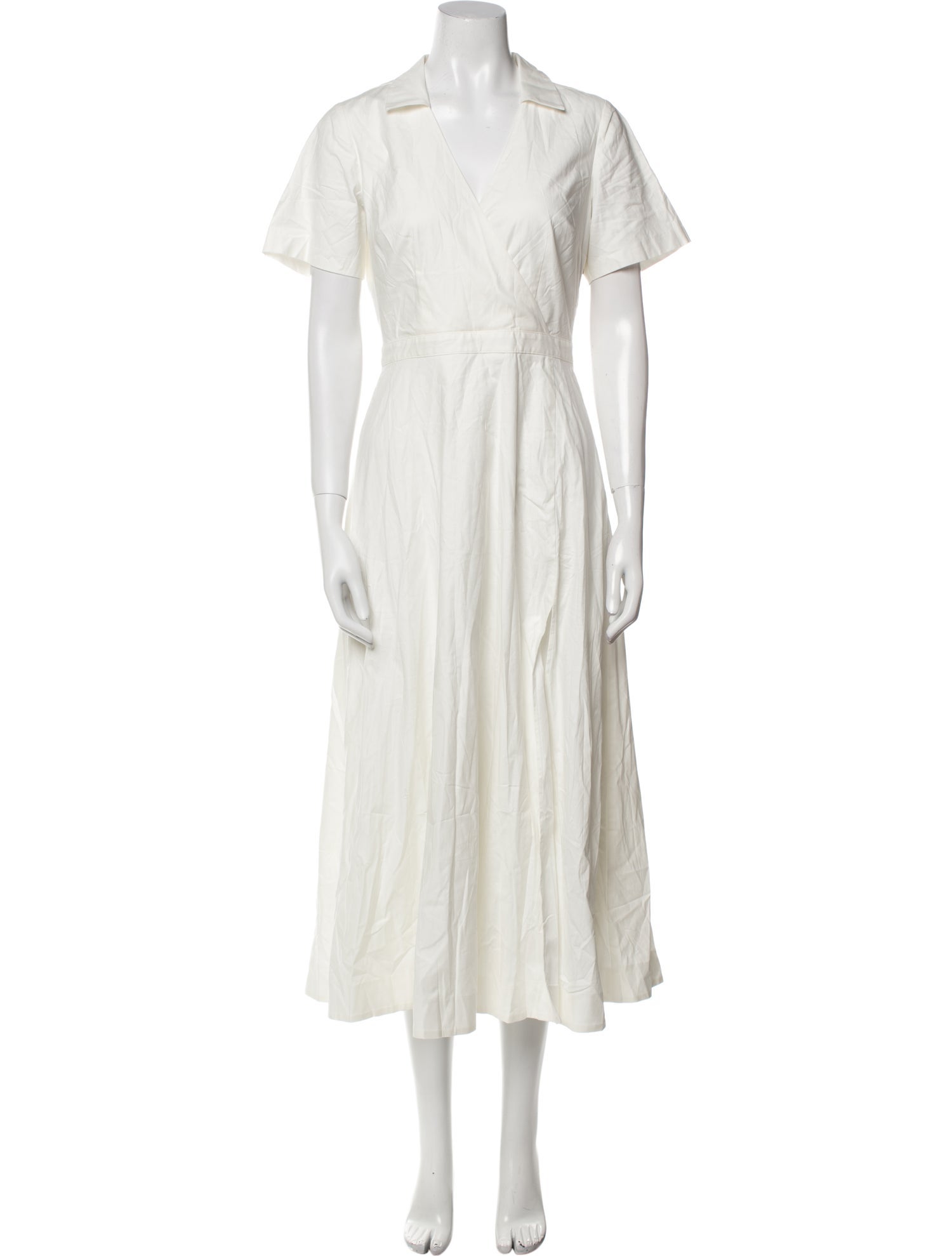 Reformation V-Neck Long Dress