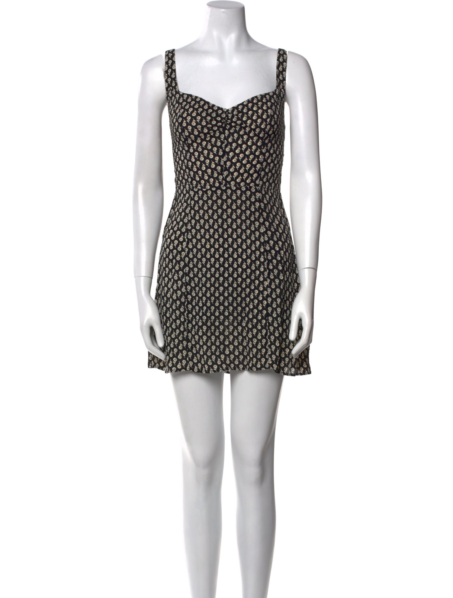 Reformation Printed Mini Dress