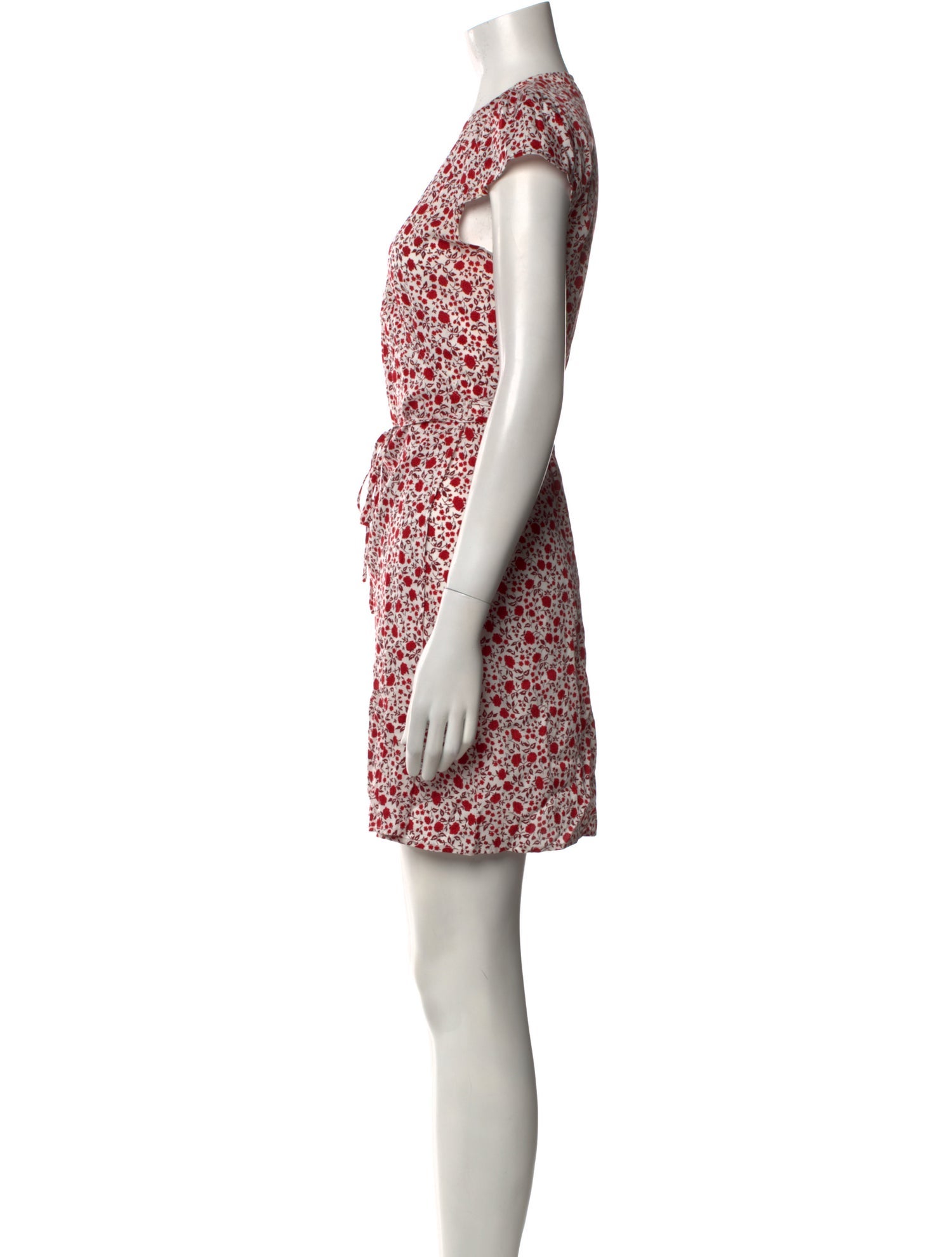 Reformation Floral Print Mini Dress