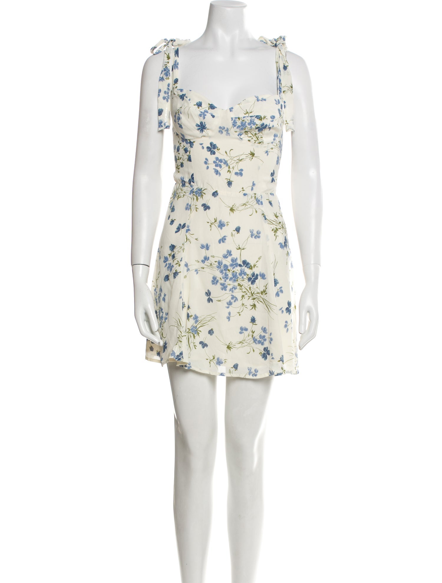 Reformation Floral Print Mini Dress w/ Tags