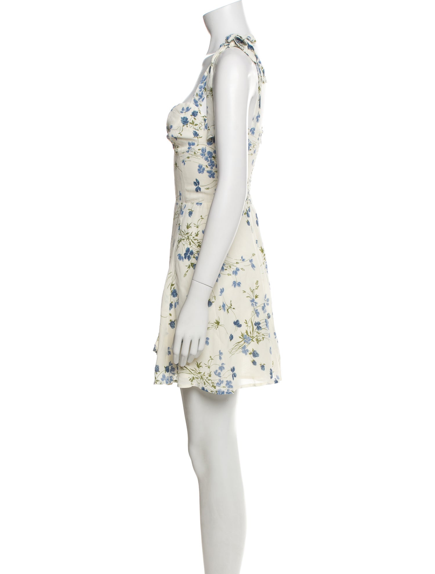 Reformation Floral Print Mini Dress w/ Tags