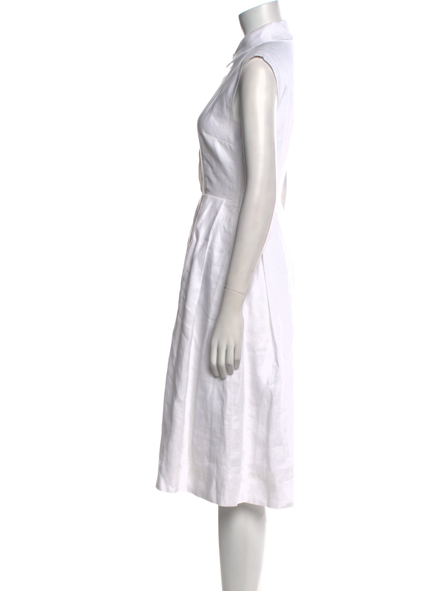 Reformation Linen Knee-Length Dress