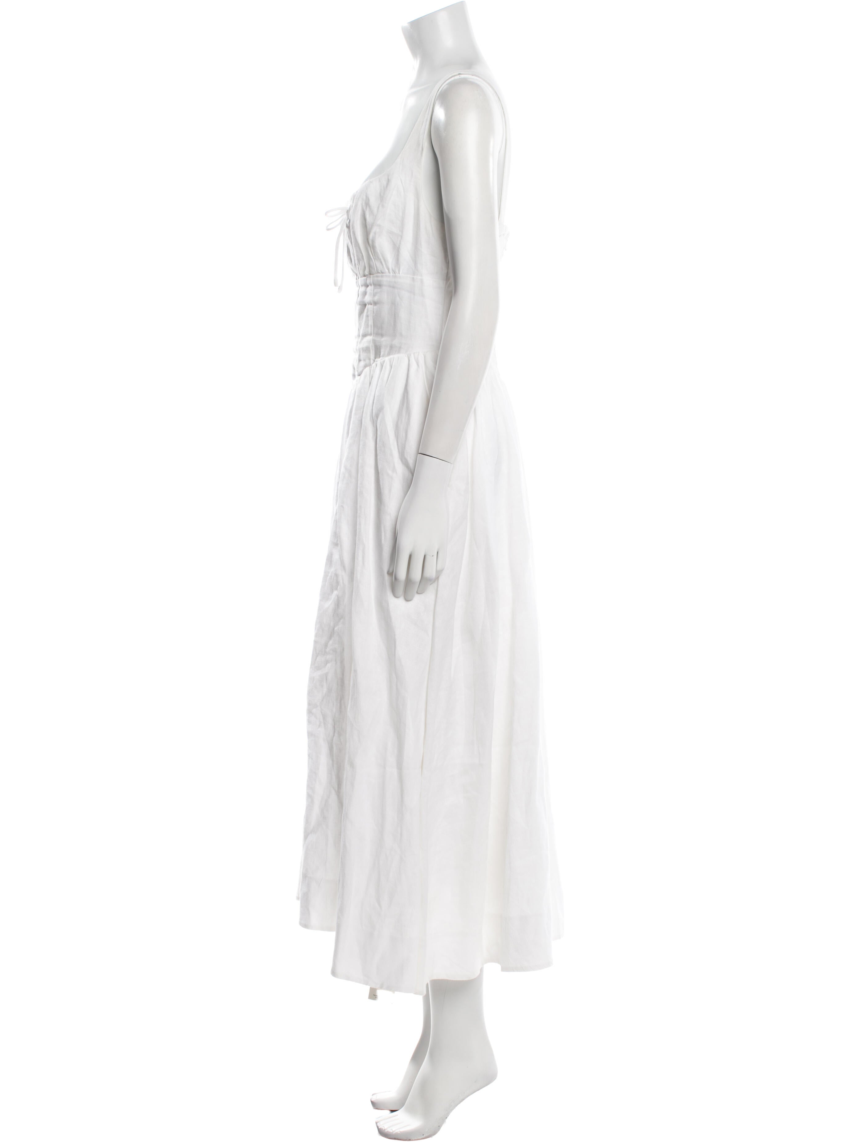Reformation Linen Long Dress