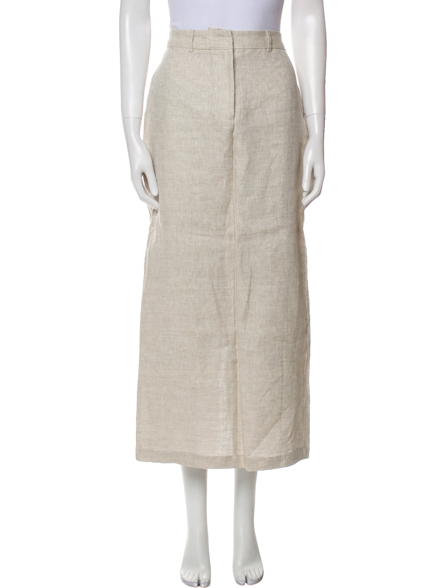 Reformation Linen Midi Length Skirt