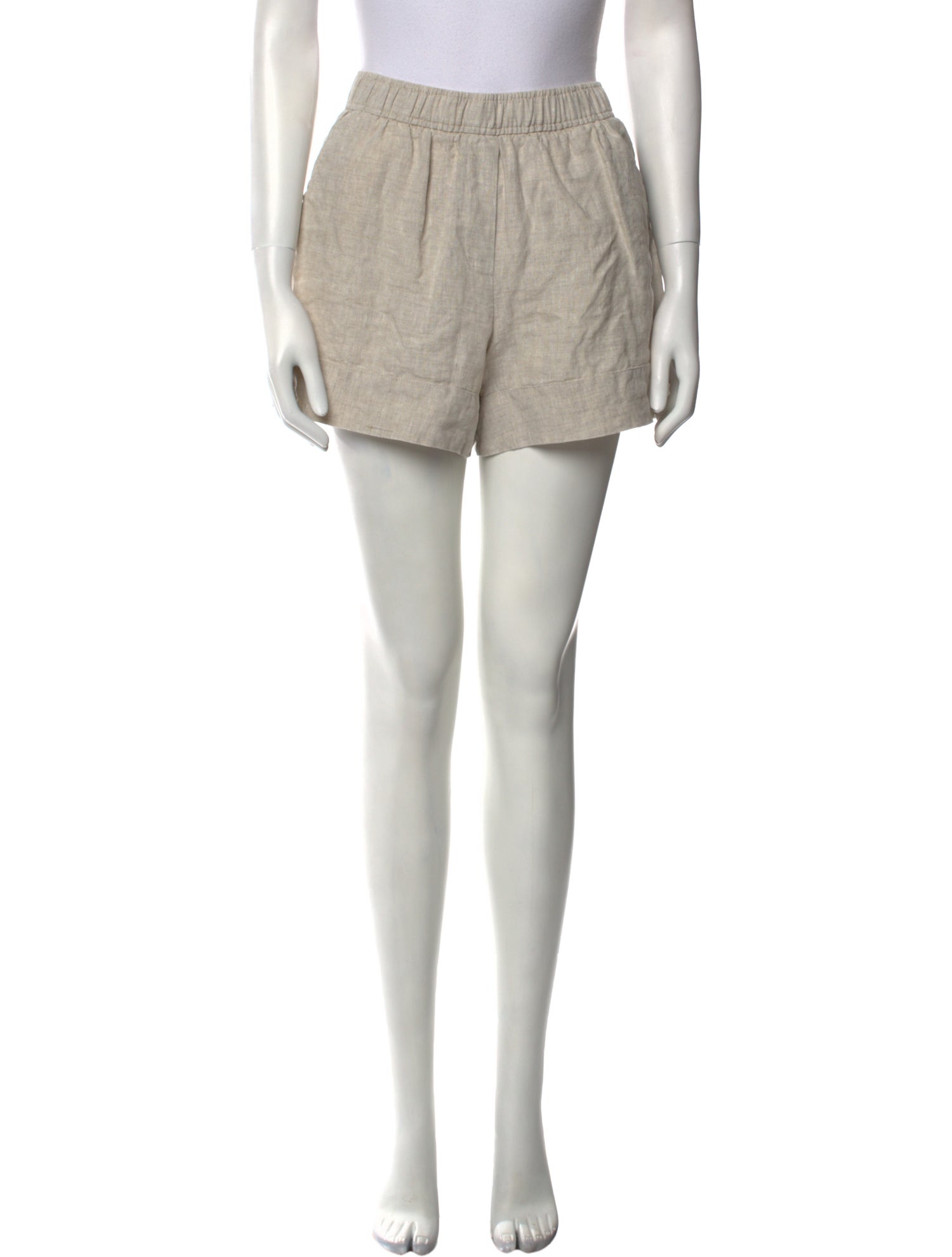 Reformation Linen Mini Shorts