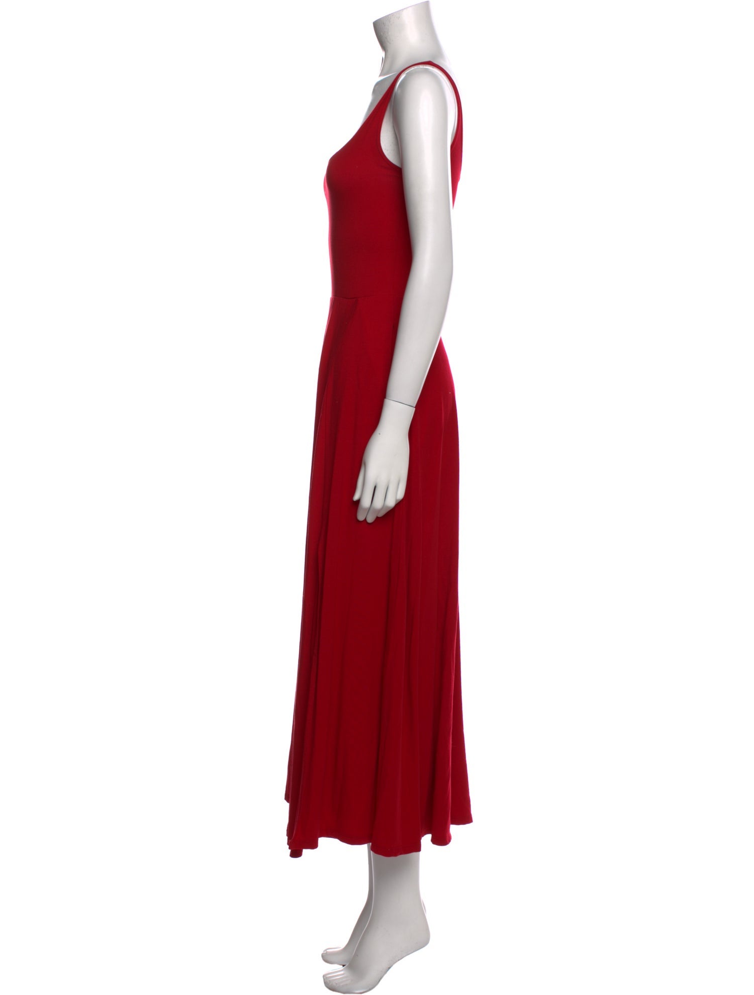 Reformation Scoop Neck Long Dress