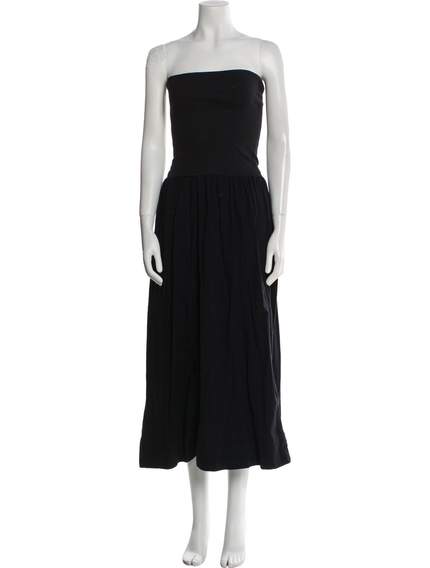 Reformation Strapless Midi Length Dress